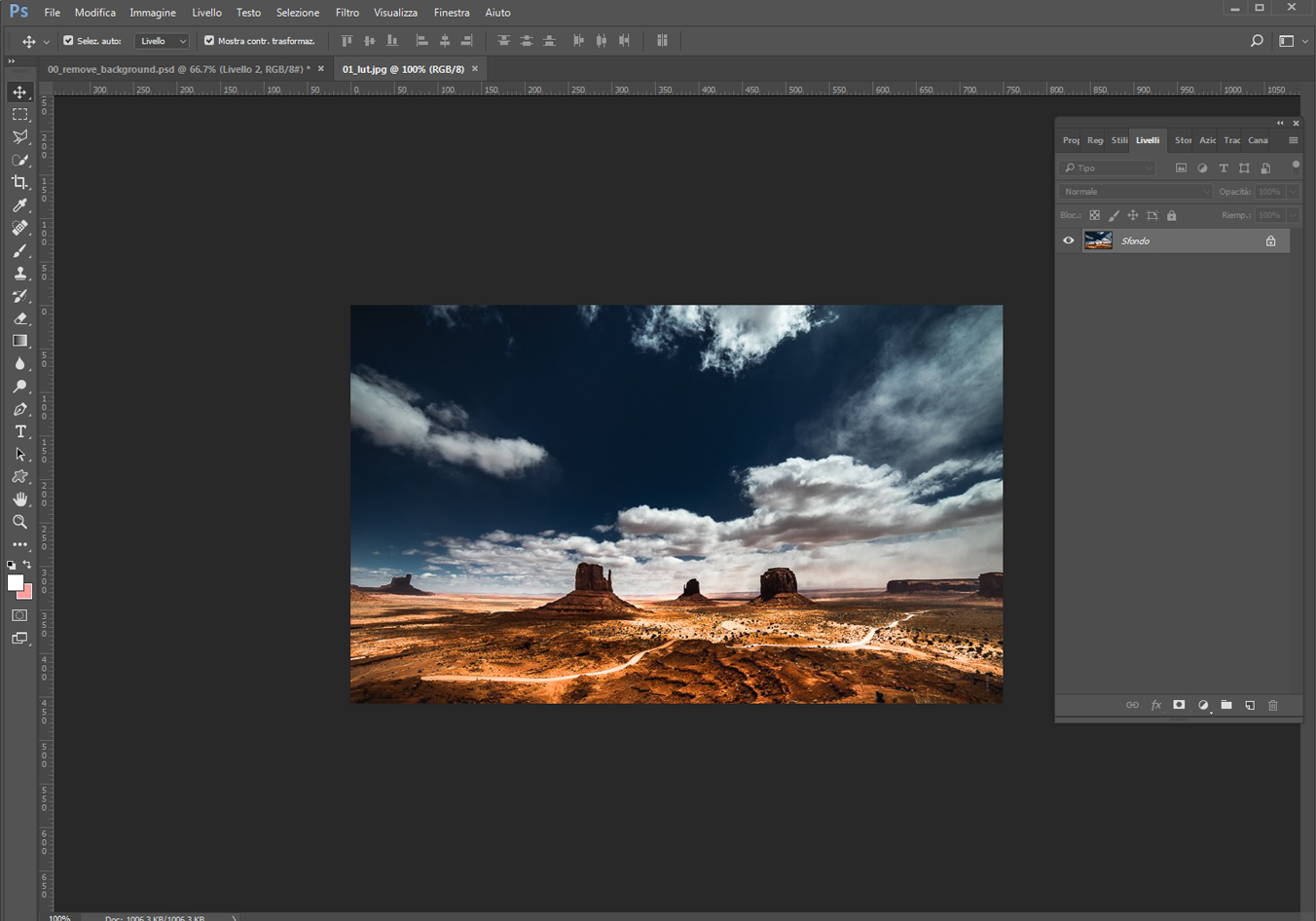 Come creare facilmente una LUT in Photoshop