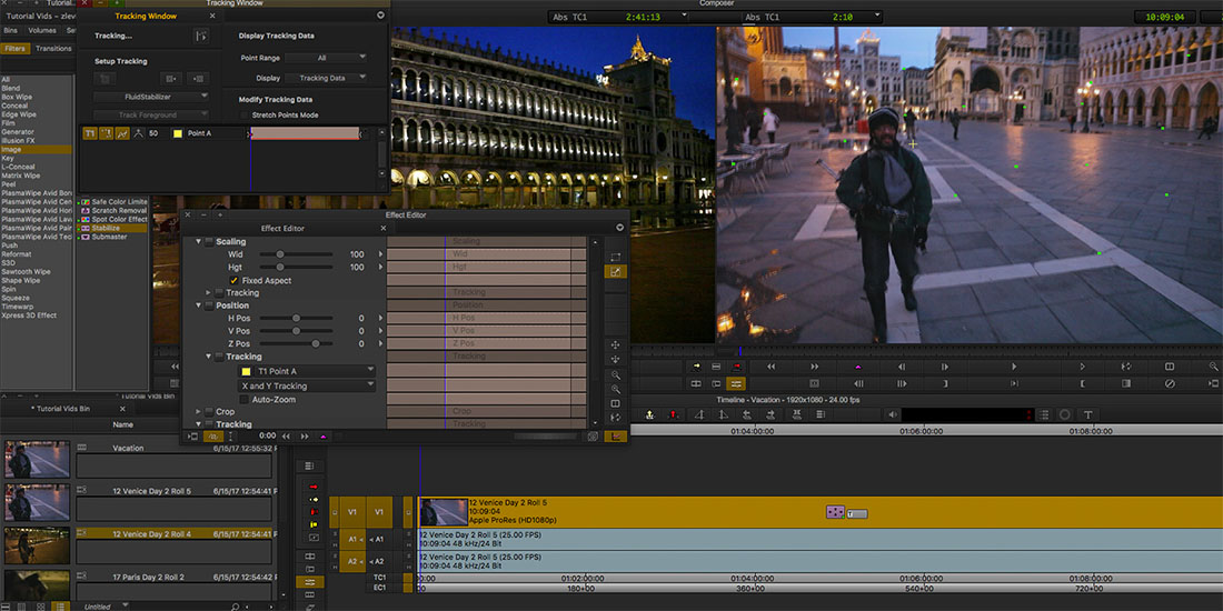 Instale as predefinições de LUT no Avid Media Composer